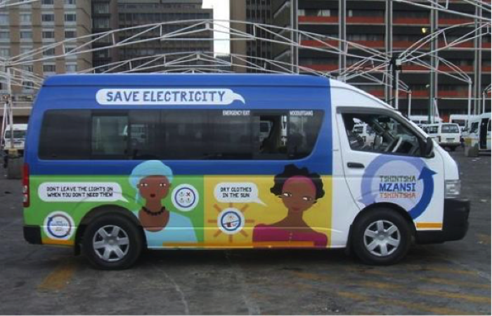 Eskom - Wiseman — campaign visual